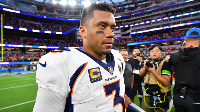 Denver Broncos quarterback Russell Wilson
